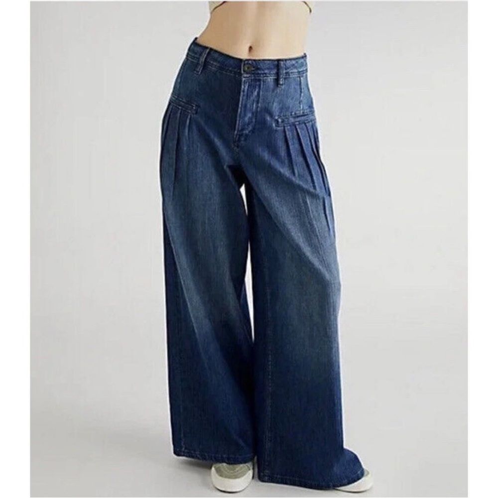 Free People Charlie Wide Leg Jeans.